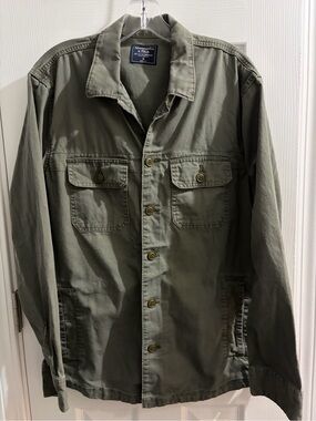Abercrombie & Fitch Olive Green Field Jacket